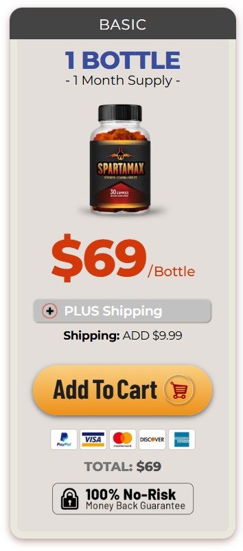 Spartamax 1 bottle – energy, stamina, male vitality